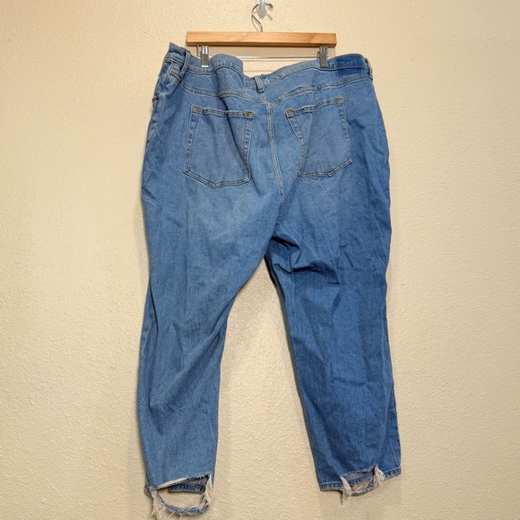 NWT Abercrombie & Fitch Curve Love Ultra High Rise Ankle Straight Jean sz 24R - Picture 6 of 7